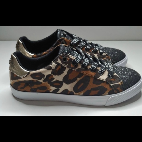 guess leopard shoes